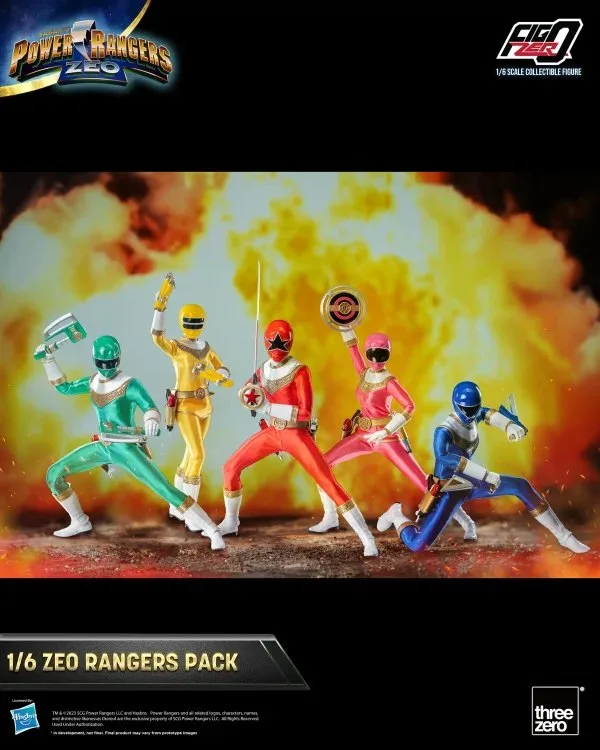 Power Rangers Zeo Pack